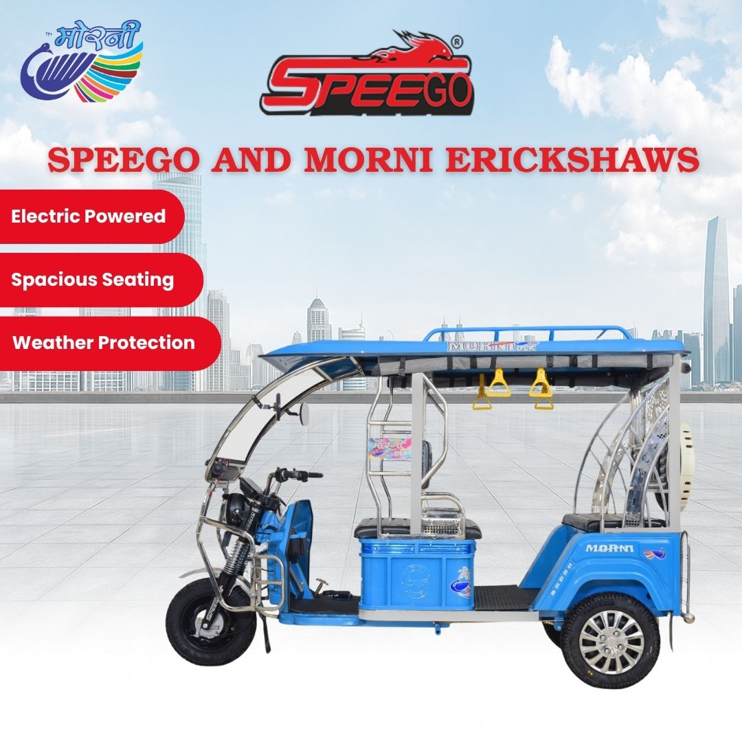 Morni DLX Steel  E Rickshaws Manufacturer in India