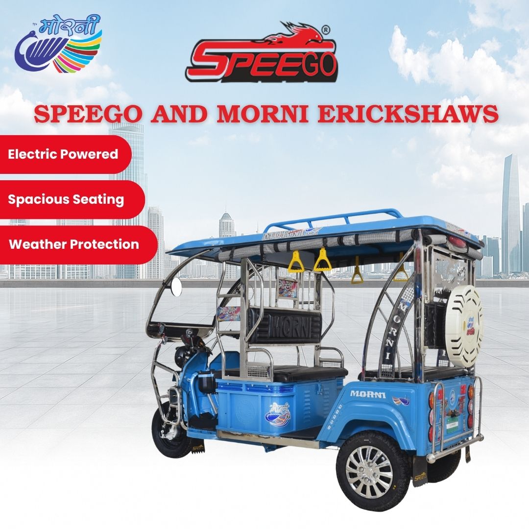 Morni DLX Steel  E Rickshaws Manufacturer in India