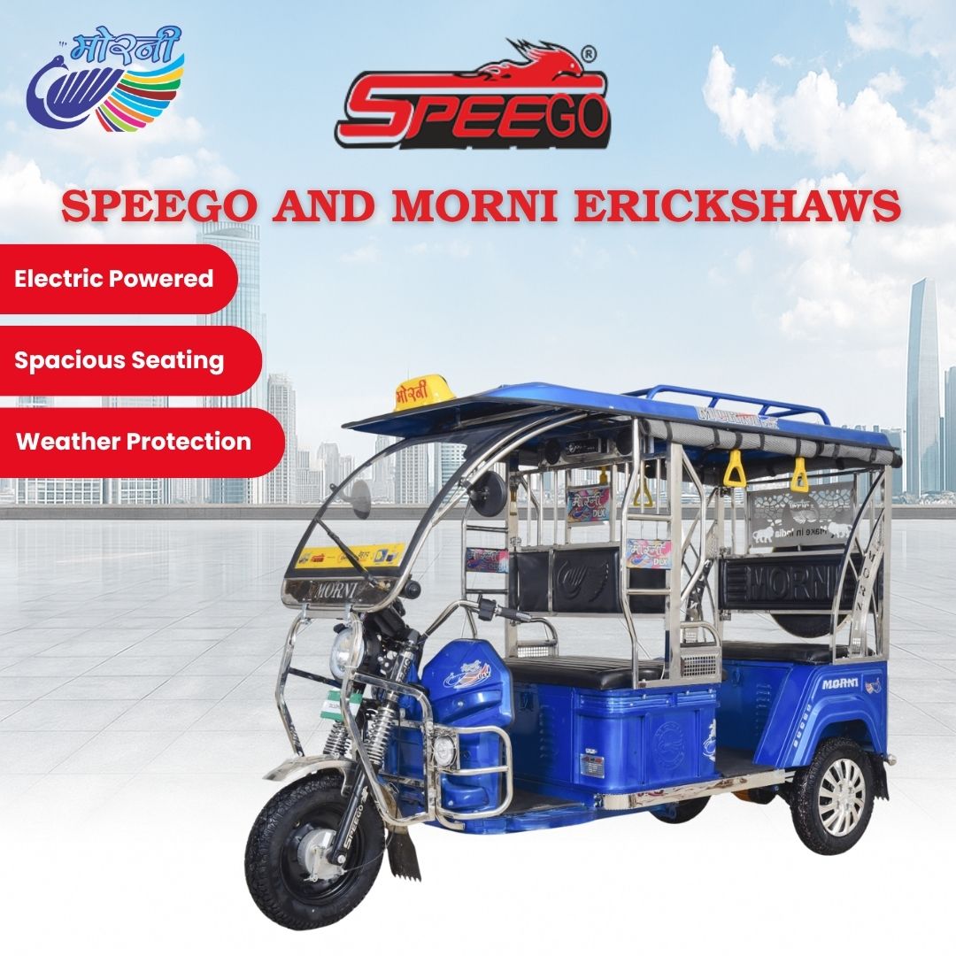 Morni DLX Steel  E Rickshaws Manufacturer in India