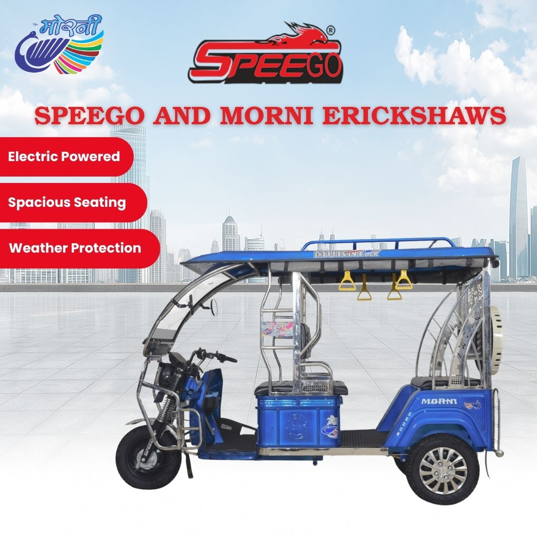 Morni DLX Steel  E Rickshaws Manufacturer in India