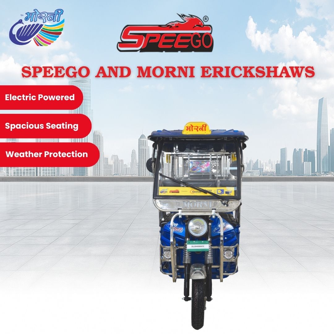 Morni DLX Steel  E Rickshaws Manufacturer in India