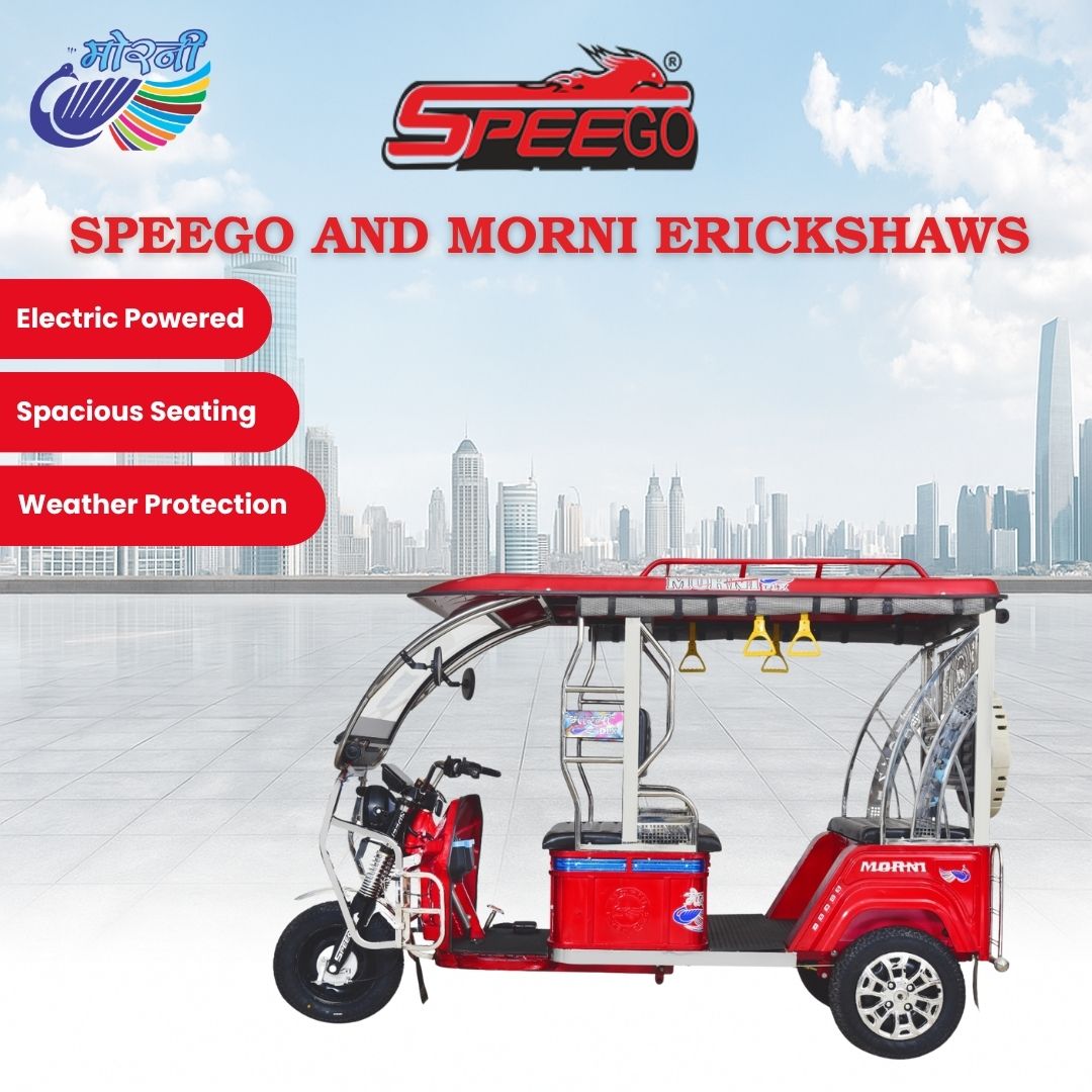Morni DLX Steel  E Rickshaws Manufacturer in India