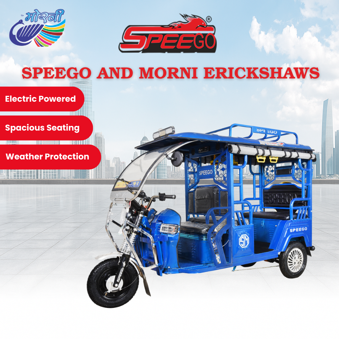 Speego DLX  E Rickshaws Manufacturer in India