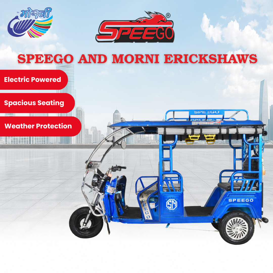 Speego DLX  E Rickshaws Manufacturer in India