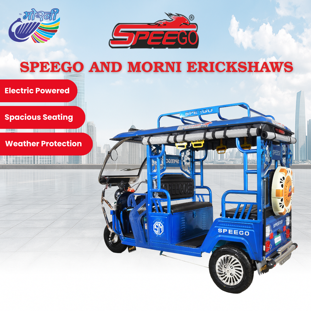 Speego DLX  E Rickshaws Manufacturer in India