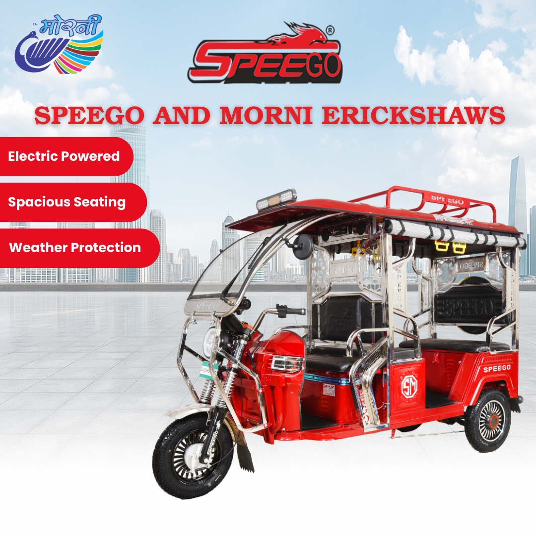 Speego DLX  E Rickshaws Manufacturer in India